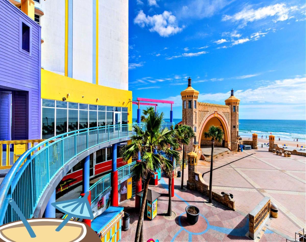 2 Bedroom Direct Oceanfront Wyndham Ocean Walk Daytona Beach 2226-0 代托纳海滩 外观 照片