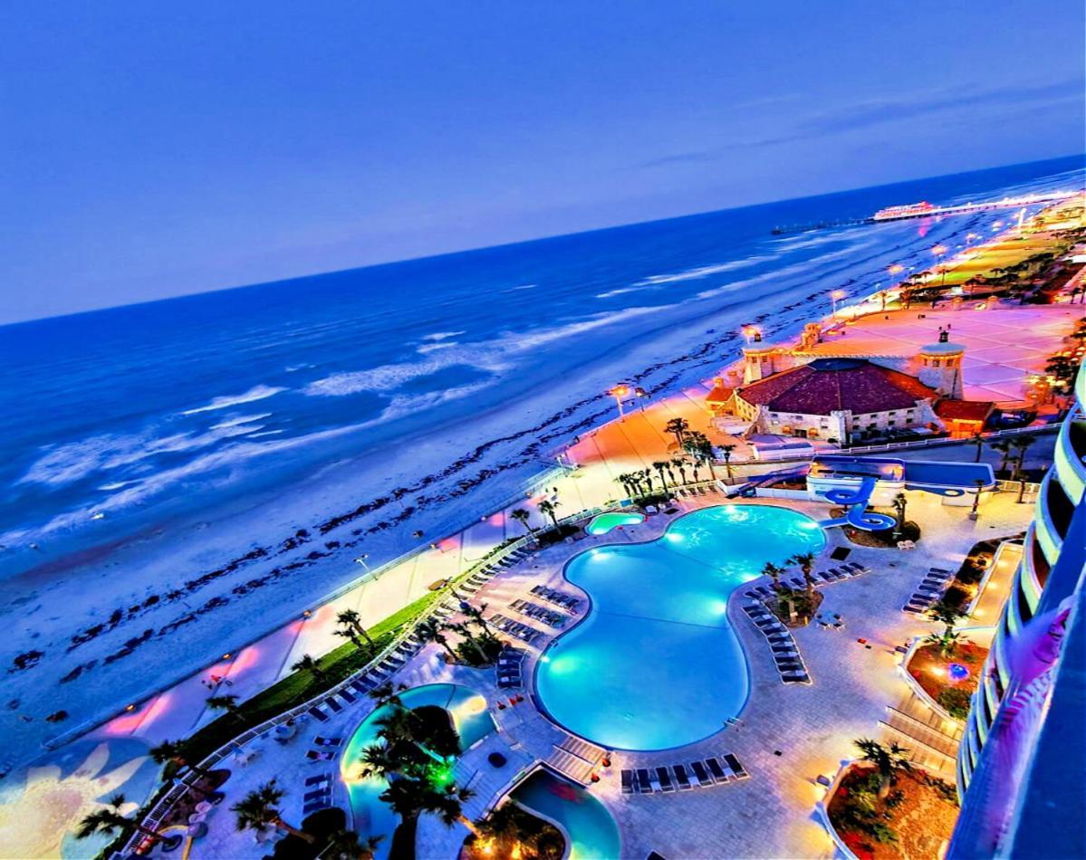 2 Bedroom Direct Oceanfront Wyndham Ocean Walk Daytona Beach 2226-0 代托纳海滩 外观 照片