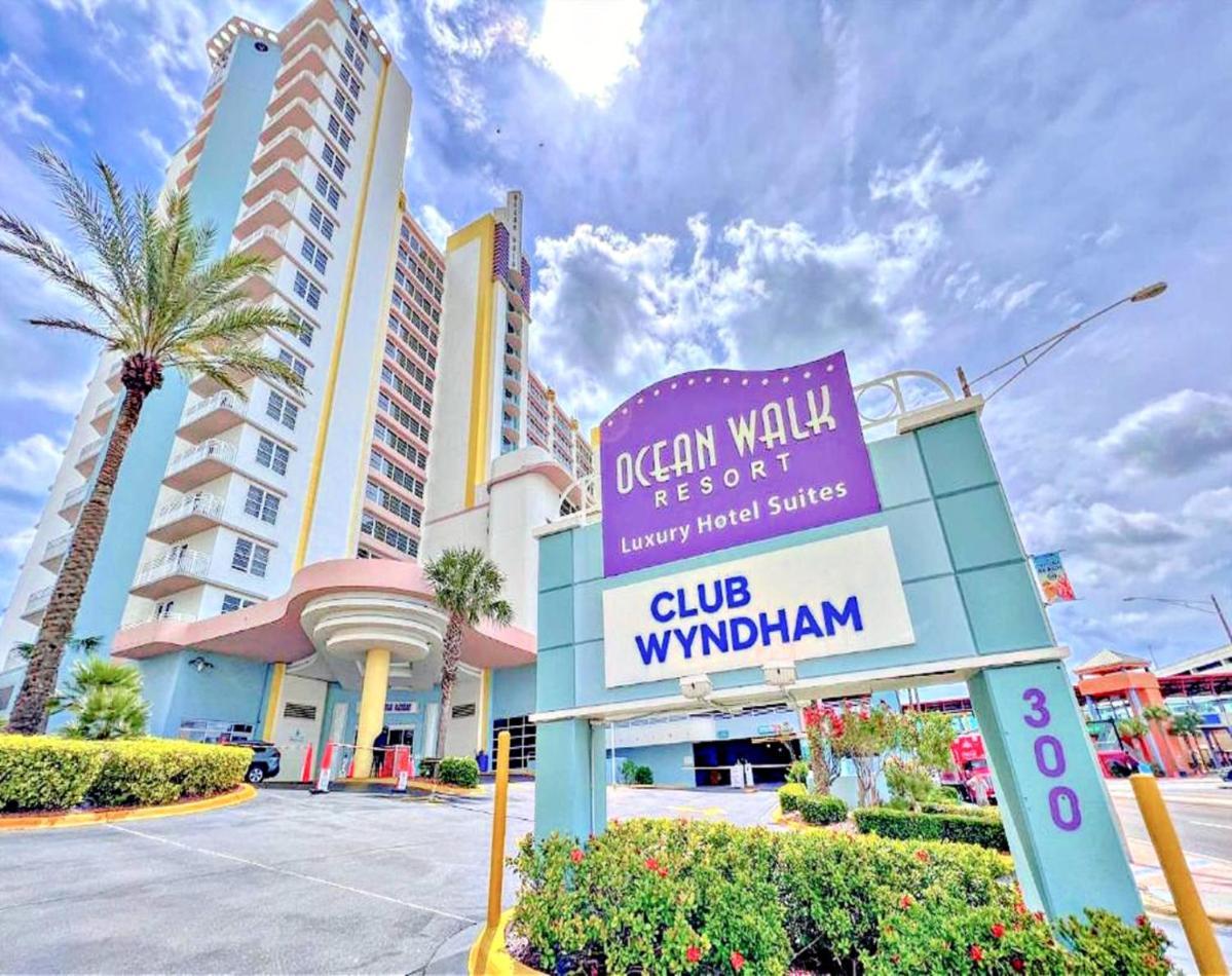 2 Bedroom Direct Oceanfront Wyndham Ocean Walk Daytona Beach 2226-0 代托纳海滩 外观 照片